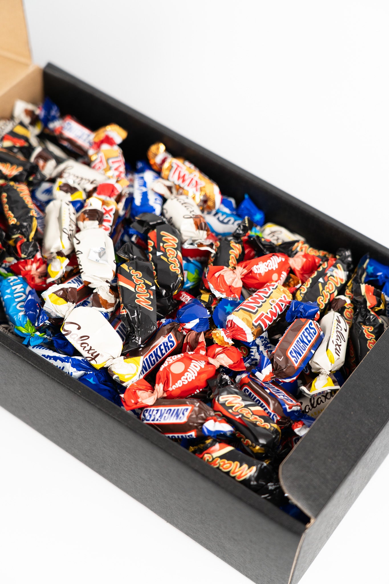 Exklusiv svart godisbox