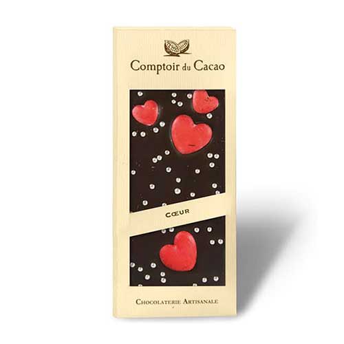 Comptoir Mörk choklad med hjärtan